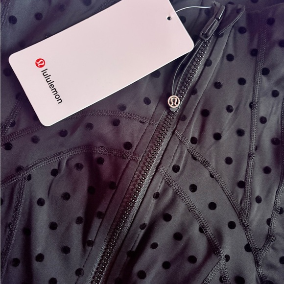 NEW Lululemon Black Polka Dot Women's define Jacket - Picture 3 of 5